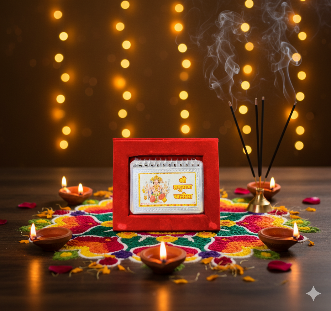 999 Pure Silver Hanuman Chalisa – Divinity in Your Hands!