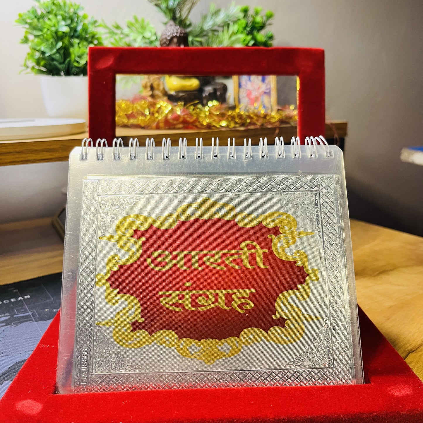 999 Pure Silver Aarti Book | A Timeless Devotional Treasure