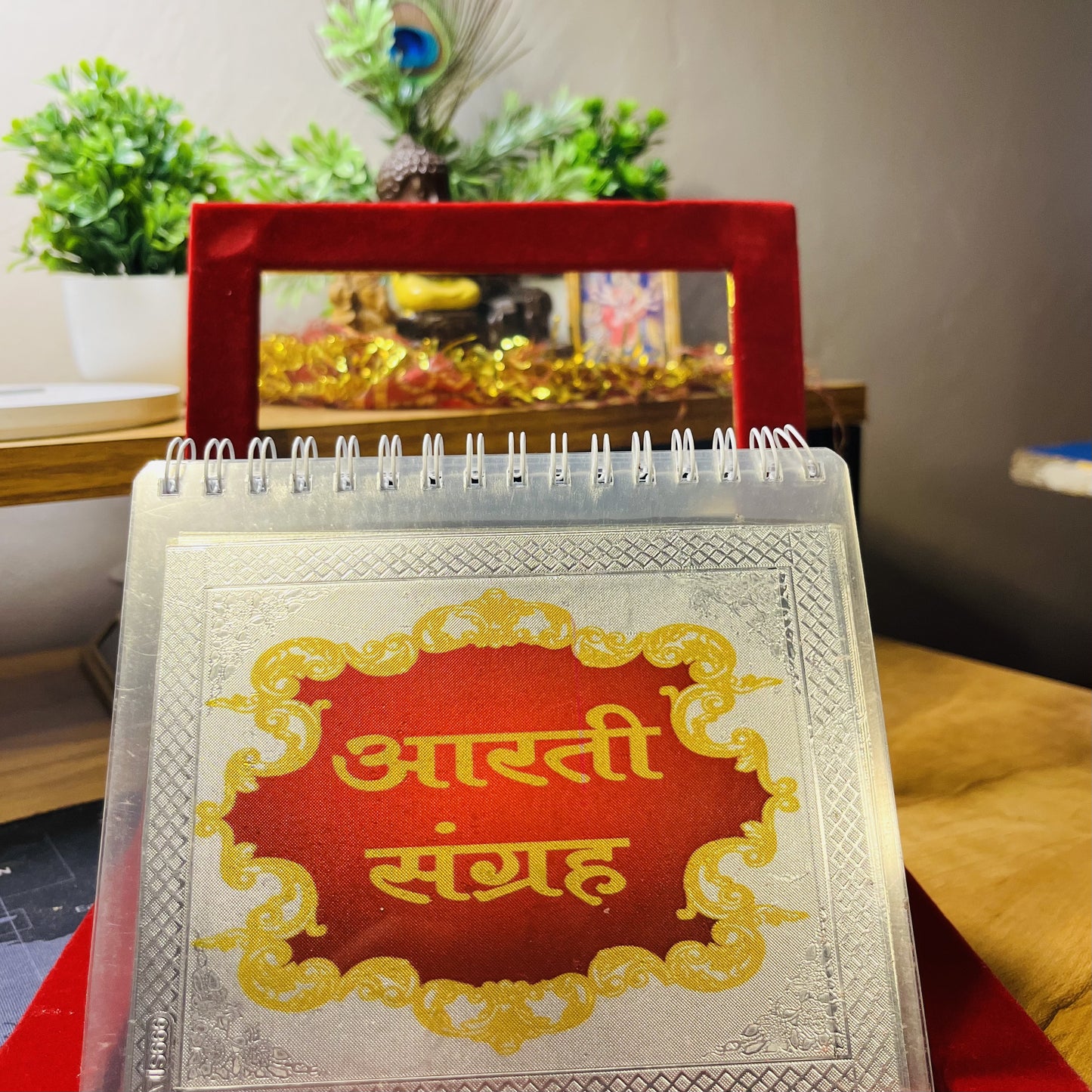 999 Pure Silver Aarti Book | A Timeless Devotional Treasure