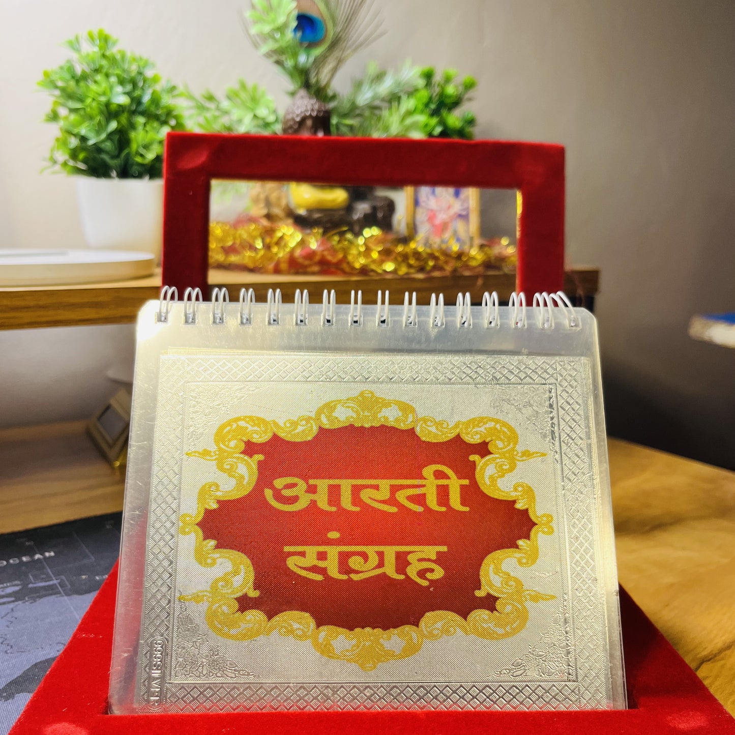 999 Pure Silver Aarti Book | A Timeless Devotional Treasure