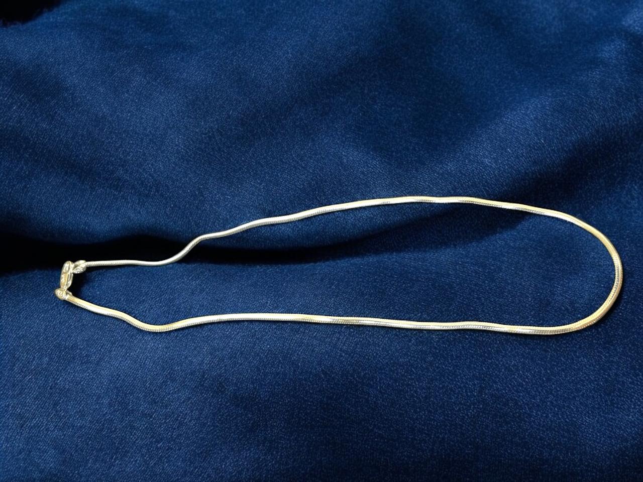 Silver Chain with Sleak Design