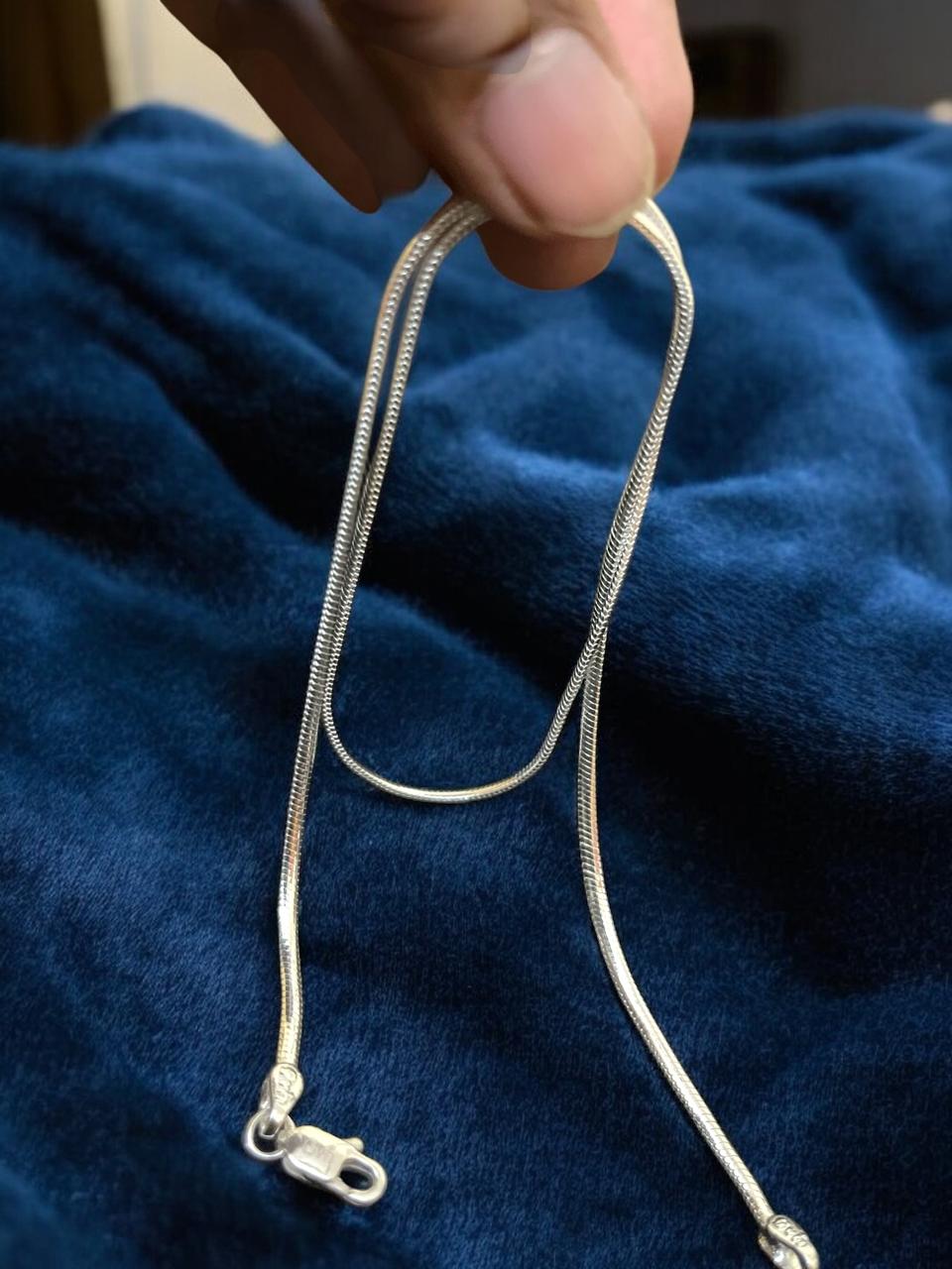 Silver Chain with Sleak Design