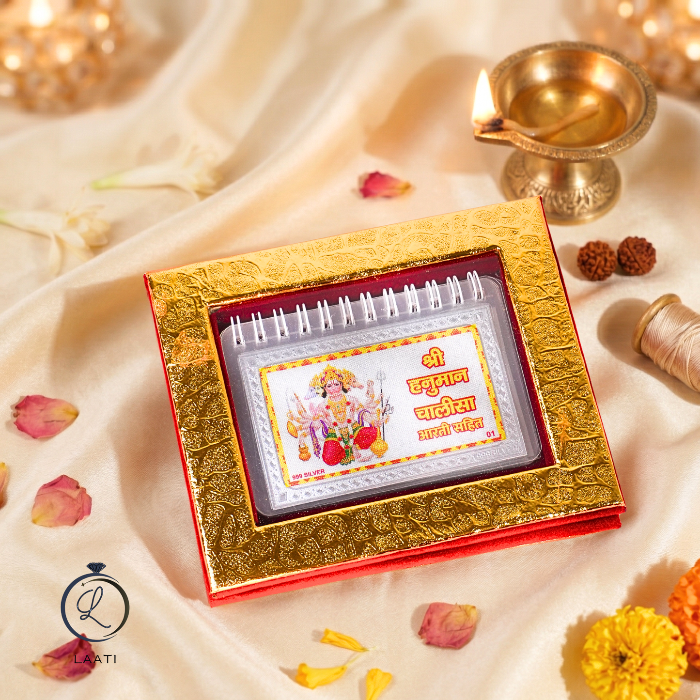 999 Pure Silver Hanuman Chalisa – Divinity in Your Hands!