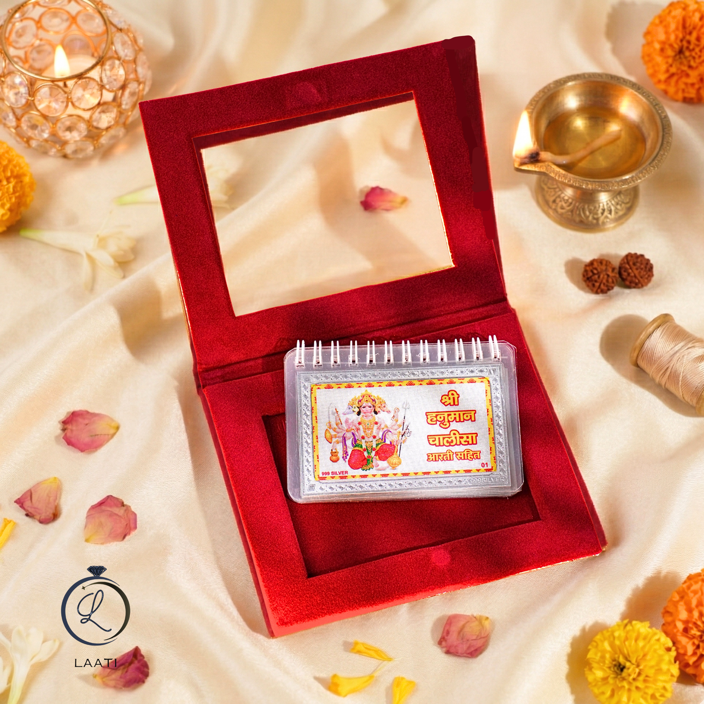 999 Pure Silver Hanuman Chalisa – Divinity in Your Hands!