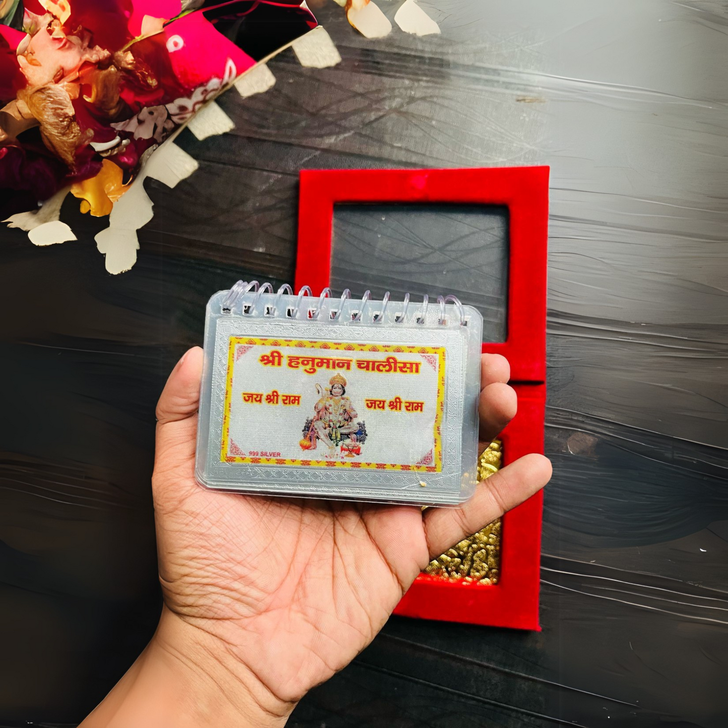999 Pure Silver Hanuman Chalisa – Divinity in Your Hands!