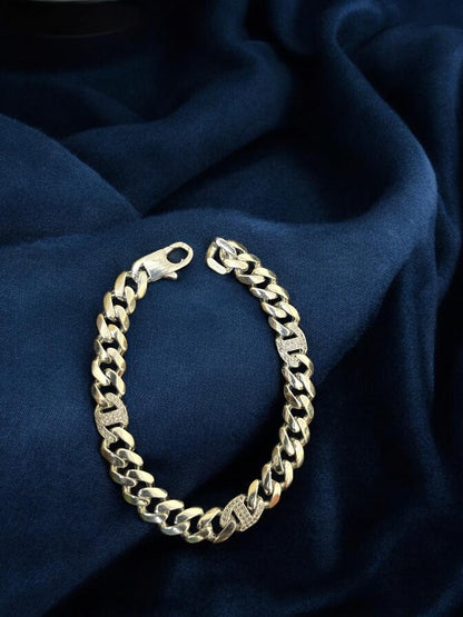 Stone Work silver Bracelet