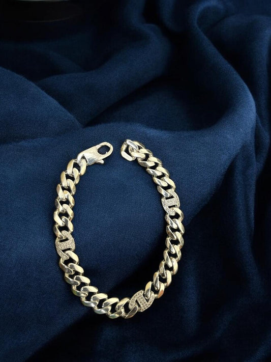 Stone Work silver Bracelet