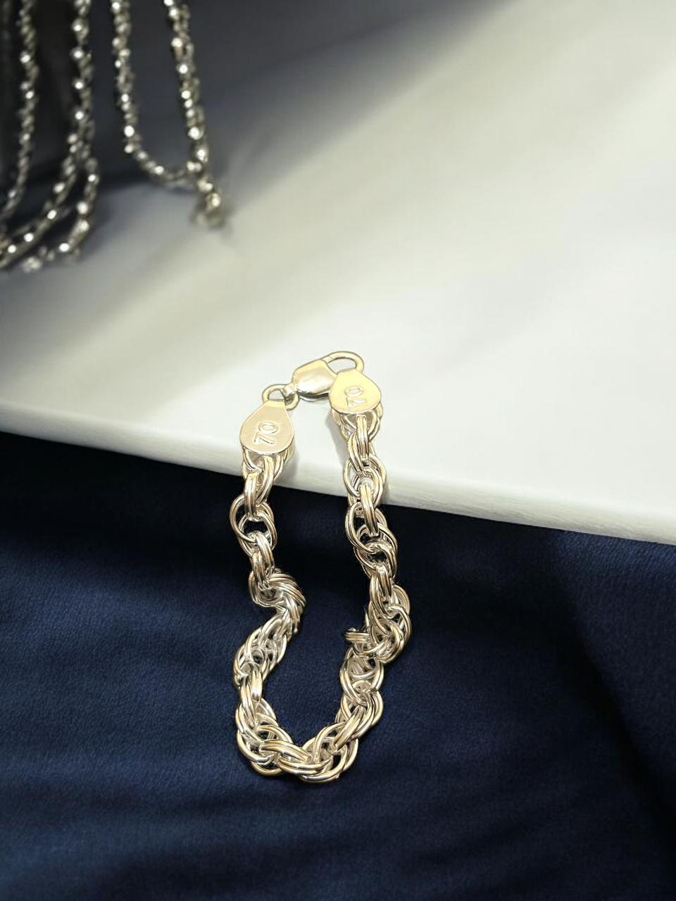 Silver Bracelet Heavy Model