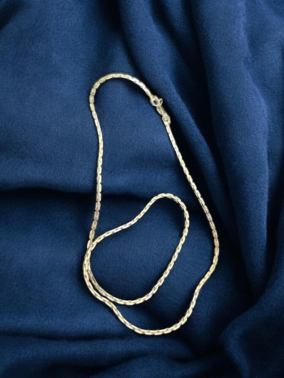 Silver chain light weight