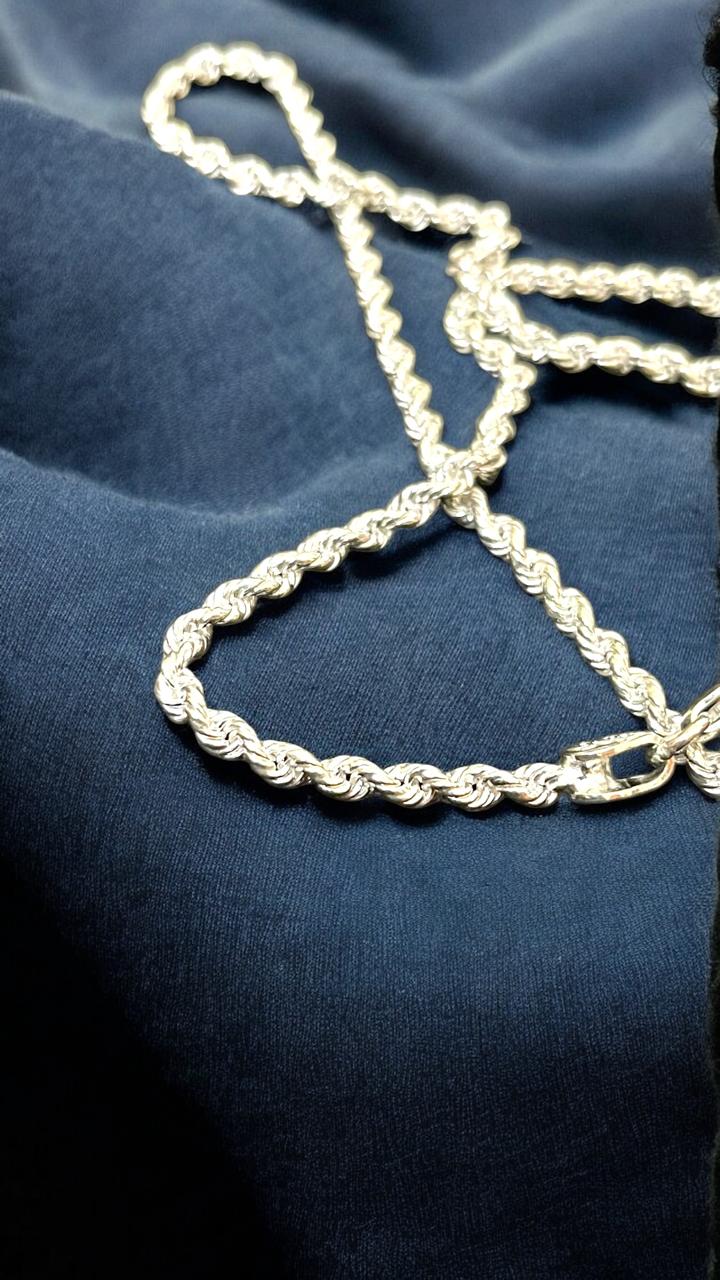 Silver Chain Rounded