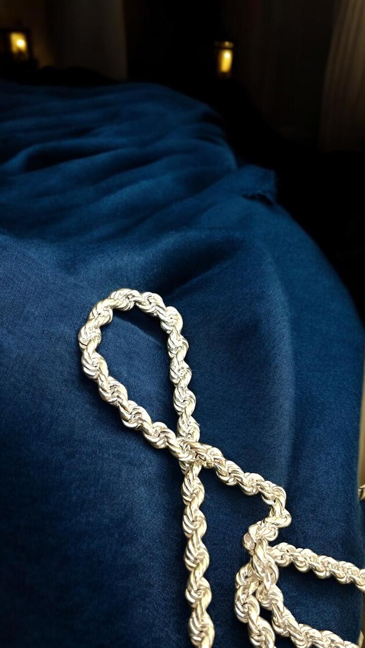 Silver Chain Rounded