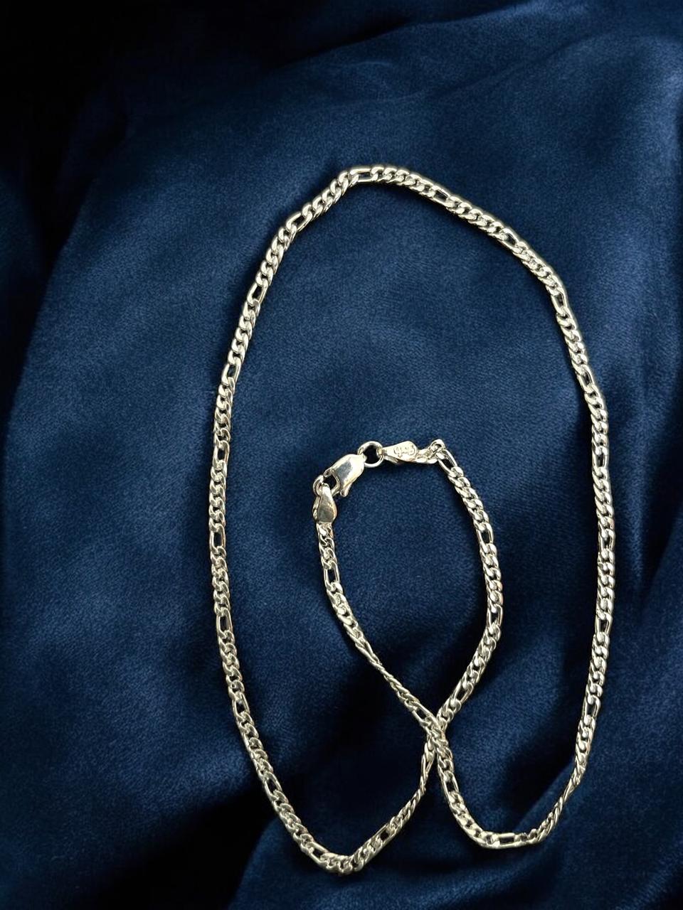 Silver chain light weight