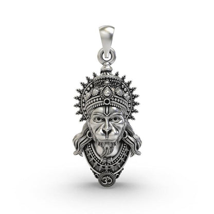 🔥 925 Pure Silver Hanuman Ji Pendant for Men & Women | Intricately Crafted | Lightweight & Durable 🔥